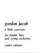 Jacob Little Concerto for Double Bass-String Orch. (piano red.)