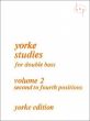 Slatford Yorke Studies Vol.2 for Double Bass (Second to Fourth Positions)