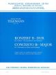 Telemann Konzert B dur TWV 52: B1 (2 Altblflockfloten oder Floten und Klavier)