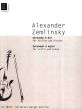 Zemlinsky Serenade A-dur Violine und Klavier (aus dem Nachlass)