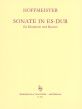 Hoffmeister Sonata E-flat major Clarinet and Piano (Gyorgy Balassa)