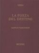 Verdi La Forza del Destino Vocal Score (it.) (Hardcover)