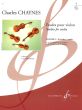 Chaynes Etudes Vol.1 20 Etudes (1st to 3rd position and 5th position) (Grade 1 - 3) (Bk-Cd)