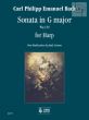 Sonata G-major Wq 139 Harp solo