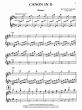 Pachelebel Canon in D Piano 4 hds (transcr. Robert Schultz) (grade 4 - 5)