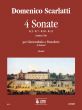 Scarlatti 4 Sonatas Harpsichord (edited by Valeria Tarsetti)