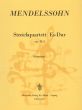 Mendelssohn Streichquartett Es-dur Op. 44 No. 3 MWV R 28 (Stimmen)
