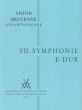 Bruckner Symphonie No.7 E-dur Studienpartitur (Leopold Nowak)