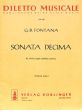 Fontana Sonate Decima Violin-Bassoon-Bc (Score/Parts) (edited by Friedrich Cerha)