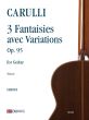 Carulli 3 Fantaisies avec Variations Op.95 for Guitar