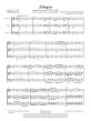 Mozart Allegro, K. 439b from Divertimento IV, K. 439b Trumpet-Horn-Trombone (Score/Parts) (transcr. Travis Freshner)