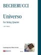 Becherucci Universo for String Quartet (1977/2001) (Score/Parts)