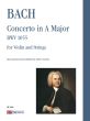 Bach Concerto A-Major BWV 1055 for Violin and Strings (Score) (Reconstruction from the Harpsichord version by Marco Serino)