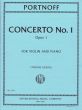 Portnoff Concerto No.1 Op.1 Violin-Piano (edited by Tyrone Greive)