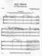 Weissenborn 6 Trios Op.4 3 Bassoons (Score/Parts) (edited by R. Mark Rogers)