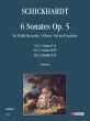 Schickhardt 6 Sonatas Op.5 Vol.3 (No.5 - 6) (Treble Rec.- 2 Oboes-Viol-Bc) (Score/Parts) (Nicola Sansone)
