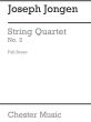 Jongen String Quartet No.2 A-major Op. 50 (Score/Parts)