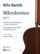 Bartok Mikrokosmos Vol. I for Guitar solo (with Educational Notes) (transcr. by Antonio D’Augello)