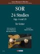 Sor 24 Studies Op. 6 and Op. 29 for Guitar (edited by Lucio Matarazzo and Riccardo Del Prete)