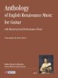 Anthology of English Renaissance Music for Guitar (with Historical and Performance Notes) (edited by Paolo Cherici)