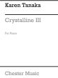 Tanaka Crystalline III For Piano