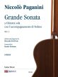 Paganini Grande Sonata a Chitarra sola con l’accompagnamento di Violino M.S. 3