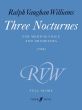 Vaughan Williams 3 Nocturnes Medium Voice and Orchestra (Full Score)