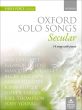 Oxford Solo Songs: Secular High Voice and Piano (Book with downloadable backing tracks)