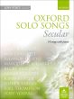 Oxford Solo Songs: Secular Low Voice and Piano (Book with downloadable backing tracks)