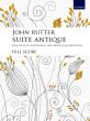 Rutter Suite Antique for Flute-Harpsichord and Strings (Full Score)