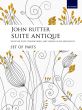 Rutter Suite Antique for Flute-Harpsichord and Strings Set of Parts