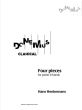 Henkemans Four Pieces for Piano 4-hands