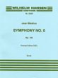 Sibelius Symphony No.6 Op.104 (Revised Edition 1981) Fullscore