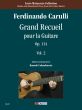 Carulli Grand Recueil pour la Guitare Op. 114 - Vol. 2 Third and Fourth Part (edited by Romolo Calandruccio)