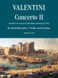 Valentine Concerto II (from 24 Concertos Naples 1725) Treble Rec.- 2 Violins and Bc (Score/Parts) (edited by Andrea Bornstein and Lucia Corini) Nabestellen