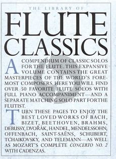 The Library of Flute Classics Flute - Piano