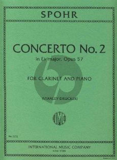Spohr Concerto No.2 Opus 57 Clarinet and Orchester (piano reduction) (Stanley Drucker)