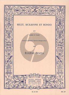Bozza Recit.-Sicilienne et Rondo Basson-Piano