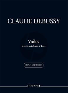 Debussy Voiles (from Preludes Vol.1) Piano (edited by Roy Howat)