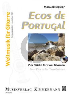 Negwer Ecos de Portugal · Vier Stücke für 2 Gitarren (Bk-Cd)