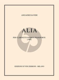 Anzaghi Alia for Bass Clarinet and Piano (1980)