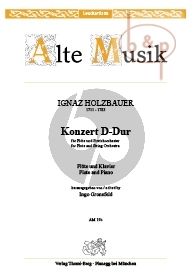 Konzert D-dur (Flute-String Orch.)