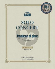 Bazin Solo de Concert for Trombone and Piano