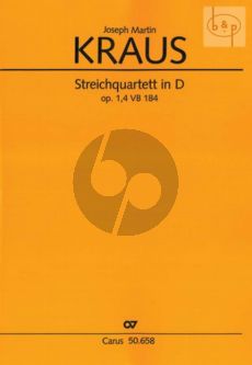Quartet D-major Op.1 No.4 VB 184