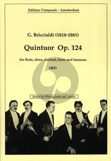 Briccialdi Quintuor Op.124 (Score/Parts)