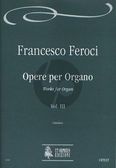 Feroci Opere per Organo Vol.3 (edited by Armando Carideo)