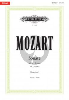 Mozart Sonate A-Dur KV 331 (300i) Klavier (Klaus Burmeister)