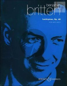 Britten Lachrymae Op.48 Viola and Piano (Reflections on a Song of Dowland) (Primrose)