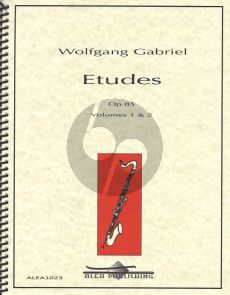 Wolfgang Gabriel Etudes for the Bass Clarinet Op.85 Vol.1 - 2
