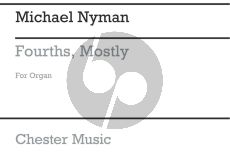 Nyman Fourths Mostly for Organ solo